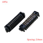 1PCS 4/5/6/7/8/9/10Pin Laptop Battery Connector Pitch 2.0mm Holder Clip Slot Contact Male and Female Plug