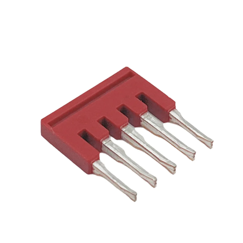 5Pcs FBS Series 3.5mm Jumper Bar DIN Rail Terminal Block Plug-in Bridge Connector for PT1.5 PTTB1.5 Terminal Accessories