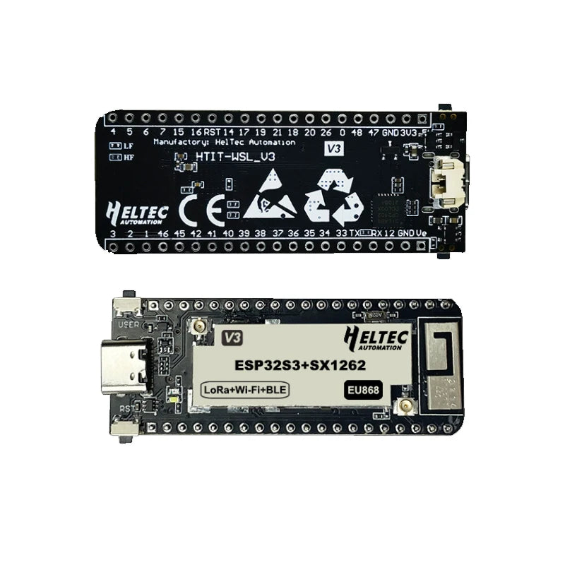 Heltec 2PC LoRa Wireless stick Lite V3 ESP32-S3FN8+SX1262(WiFi/BLE/LoRa) Lora Development Board For Arduino