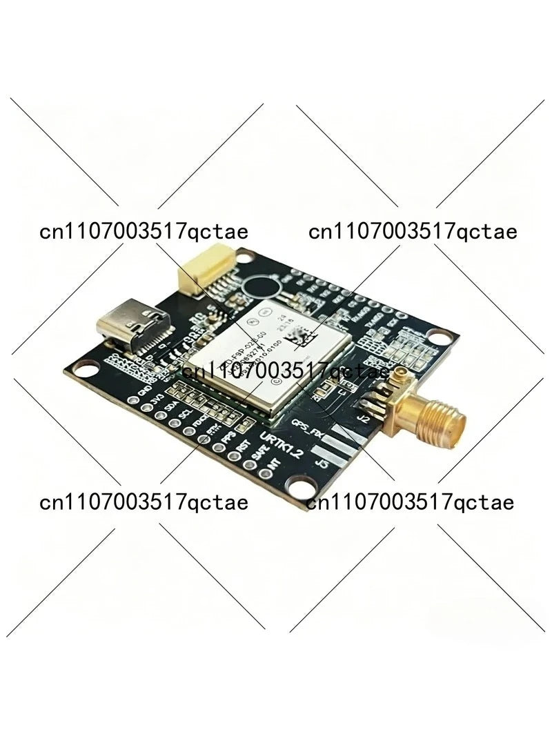 RTK GNSS GPS Receiver Module ZED-F9P with SMA USB Development Board for Drone Navigation Positioning