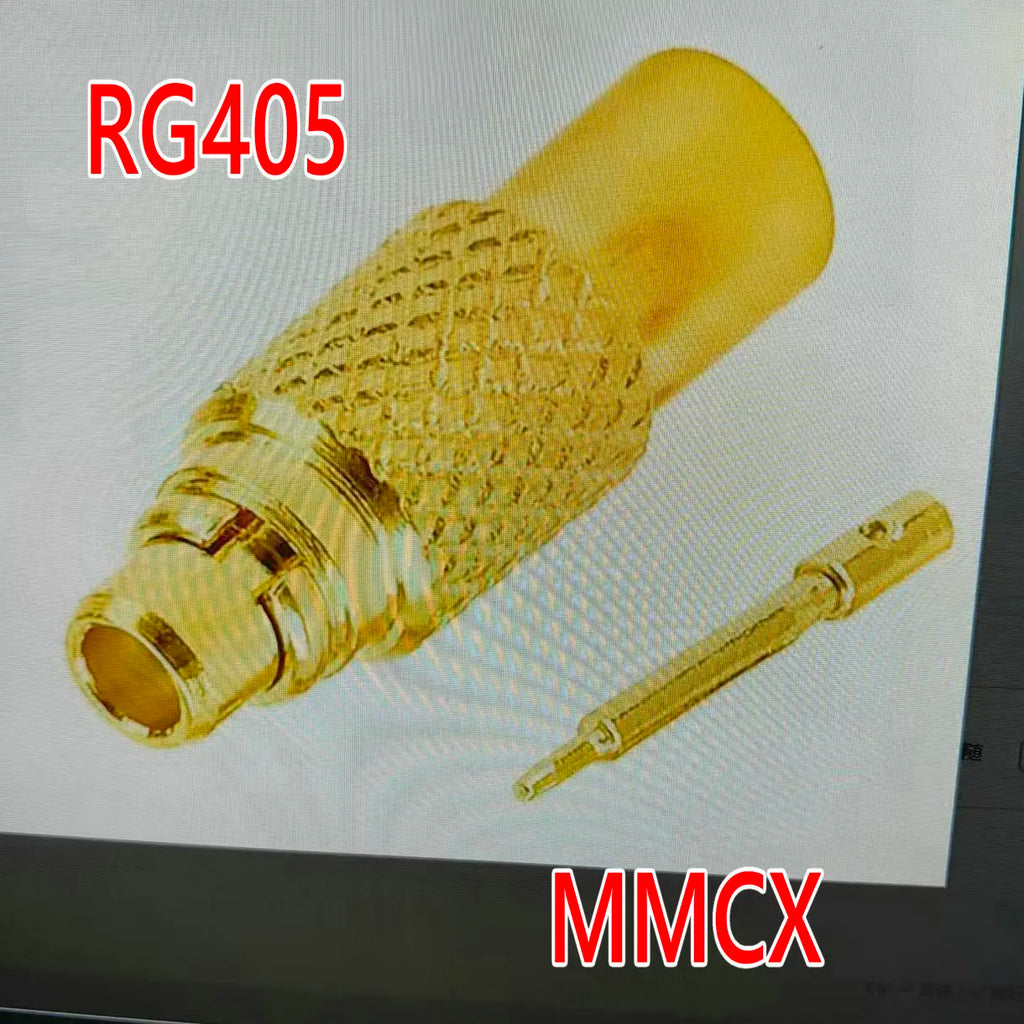 NEW MMCX Male FOR RG405 0.086" Semi-Rigid Cable