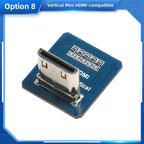 Anti-interference Ribbon FPV HDMI-Compatible Connector Flexible Flat Cable Raspberry Pi 4 Micro Mini HDMI-compatible Orange Pi