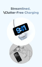UGREEN Qi2.2 25W 15W 2-in-1 Magnetic Wireless Charger Stand Fast Charging Stand Charger For iPhone 16 17/AirPods Magflow Charger