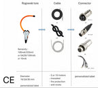 2026hotsale* 333mV/kA Rogowski Coil Integrator Flexible Current Transformer Rogowski Coil Flexible CT Coil Sensor