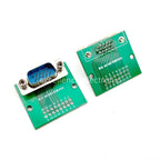 1/2/5pcs Vertical VGA D-sub DR15 Test Board with Screws, DIP 2.54mm Pitch Pin Header PCB Adapter Module, Male/Female Socket