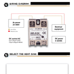 Ssr 10Da 10A 40A Solid State Relay Din 25A Ssd Rail Solidstate Ssr40Da Rele 12V 20A Module 30A Dc Voltage Control Radiator
