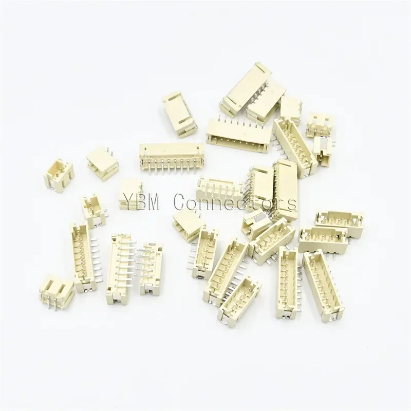 100pcs PH2,0mm 2p 3p 4p 5p 6p 7p 8p 9-poliger 10-poliger vertikaler smd-Kabelst ecker Klemmenst ecker Pin-Header-Steck verbinder