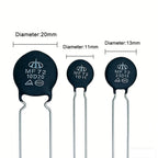 50PCS MF72 NTC Thermistor 1.5D-20-47D-20 3D25 5D25 10D25 5D11 Inrush Current Limiter