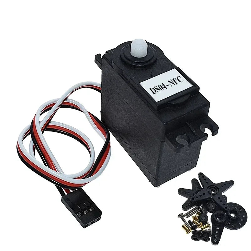 DS04-NFC RC Servo 360 Degree Continuous Rotation Servos Gear Motor Smart Car Robot Torsion 5.5kg/cm DC 4.8V-6V diy electronics