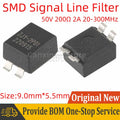 5pcs SMT SMD Common Mode Choke Coil Inductor 50V 200Ω 2A 20-300MHz 200ohm Signal Line Filter Noise Supression ZJY-2P01 NEW