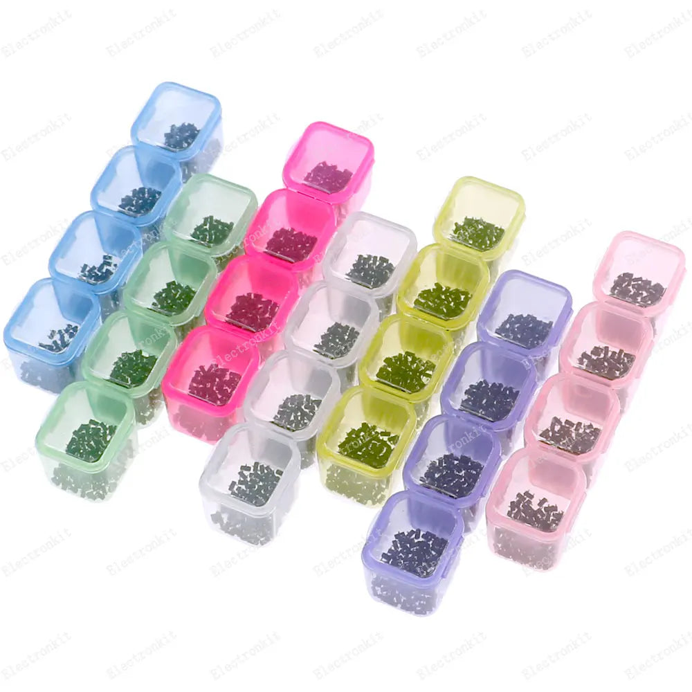 2800pcs 28Types SMD Transistor mix Kit 2N2222 S8050 S8550 S9014 2SC3356 S9018 TL431 C1815 A42 2N7002 2SC1623 AO3400 BAT54 BAV99