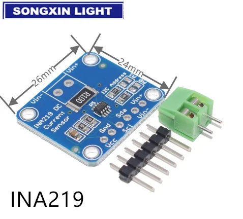 INA219 GY-219 Current Power Supply Sensor Breakout Board Module Sensor Module I2C interface High Side DC Current For Arduino DIY