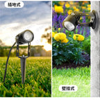 IP65 LED Lawn Lamp COB Light DC12V AC110V 220V Outdoor Waterproof Pathway Garden Spot Bulb 5W 3W Decor Landscape Light