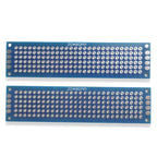 5/10Pcs Prototype BoardsBlue Circuit Perfboard 3x7cm 4x6cm 5x7cm 7x9cm Double Sided Circuit Boards DIY Electronic Kit  PCB New