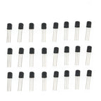 X49A-840Pcs/Set 24Values TO-92 Transistor BC547 BC327 BC337 2N2222 3904 PNP/NPN Transistors Set Electronics Assortment Kit