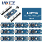 1-10pcs For Nano V3.0 Micro Controller Module ATmega328P Module Nano Board CH340 USB Cable Compatible with Arduino Nano V3.0