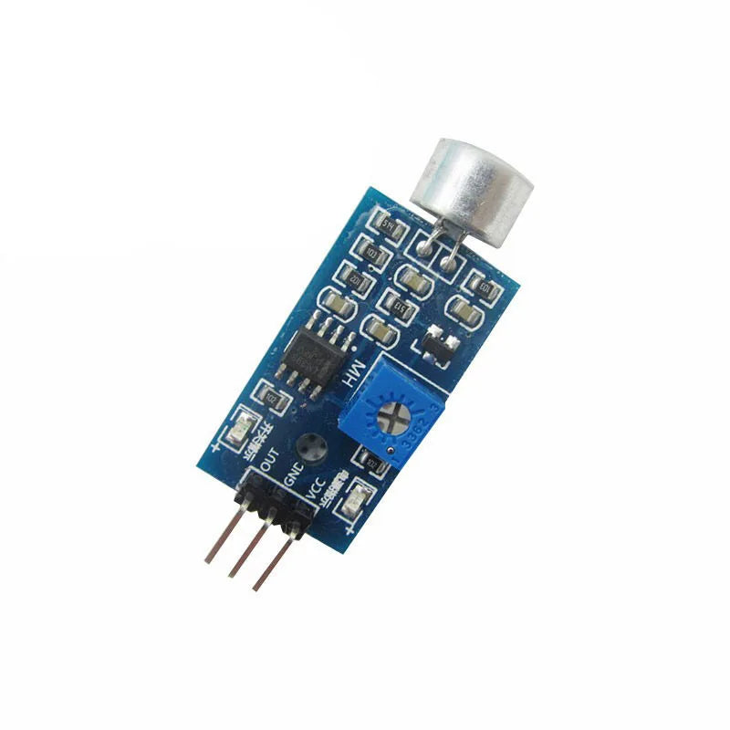 Sound Sensor Module/Sound Detection Module Whistle Module Voice Control Switch Output High and Low Level DIY