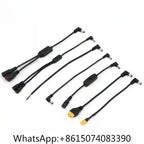1 to 2 DC Extension Charging Cable T Head with Switch XH2.54 XT30 XT60 Splitter Wire
