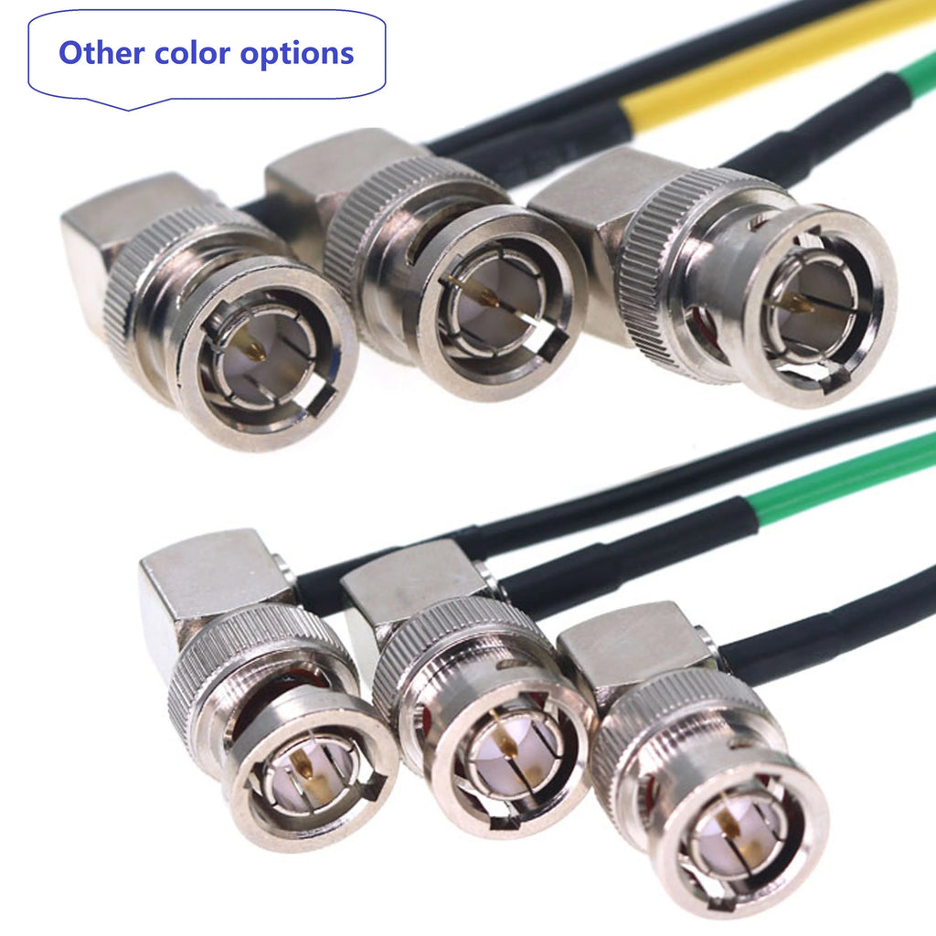 Coaxial BNC To BNC Cable Yellow Green Black 75ohm HD SDI Video Cable Male HD SDI Extension Cable for Monitor Camera SDI