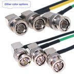 Coaxial BNC To BNC Cable Yellow Green Black 75ohm HD SDI Video Cable Male HD SDI Extension Cable for Monitor Camera SDI