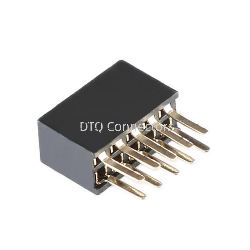 1.27mm 1.27 Double Row Female 3~50P Breakaway PCB Board Pin Header socket Connector Pinheader 2*3p 2*10p 2*6 2*20 2*12 2*25