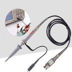 GEYA 2 Pcs 100 MHz Oscilloscope Probe 1X/10X Adjustable Attenuation Switch BNC Clip Test Lead Input Voltage10:1 Scope Probe Kit
