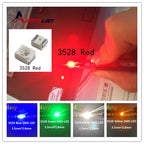 3528 1210 1000pcs SMD LED Diodes Diode SMD LED Diodo Kit Green RED WARM White ICE Blue Yellow Pink Purple-UV IR  Orange rgb