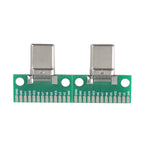 2pcs USB 3.1 Connector Module Type-C Adapter Plate PCB Board Male Head Convertor USB3.1 Transfer Test Board