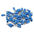 100/50/10Pcs 2.8mm 4.8mm 6.3mm Insulated Seal Spade Wire Connector Female Crimping Terminals Electrical Crimp Terminal Splices