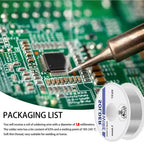 63/37 Soldering Tin Wire Tin Melt Rosin Core Solder Soldering Wire Roll Easy Clean Fusible Tin Low Temperature Easy Melt Wire