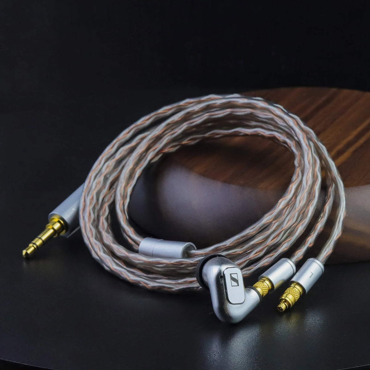 OKCSC HIFI Earphone Connecter for MMCX Female to IE900 Male Adapter for SENNHEISER IE200/IE300/IE600/IE900/AKG N5005/N30/N40