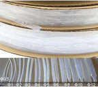 Clear PTFE/FEP Heat Shrink Tube Diameter 0.5-40mm 1.7:1/1.3:1 Shrinkage Ratio Wrap Wire Cable Sleeve For DIY