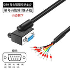 Industrial DB9 DB15 with Terminal Number Connector 9/15 Pin Male Female Single Head Cable Tube Grade Serial Port Connection Line