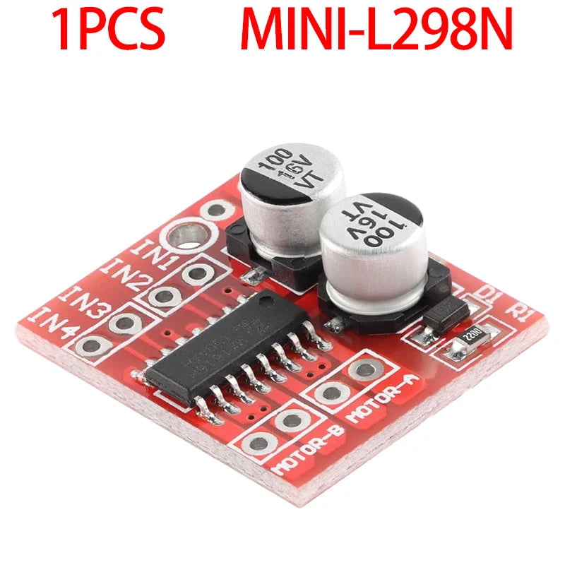 L298N Motor Driver Controller Board L298 Module For Arduino Dual H Bridge DC Stepper Motor Smart Car Robot