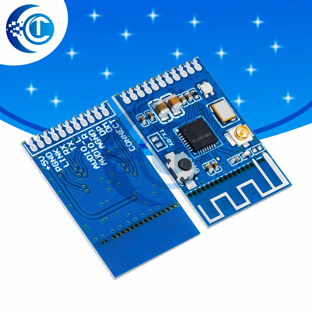 Bluetooth module 5.3 Audio transmitter module Stereo GFSK transceiver Earphone board Wireless speaker KCX_ BT_ EMITTER 5