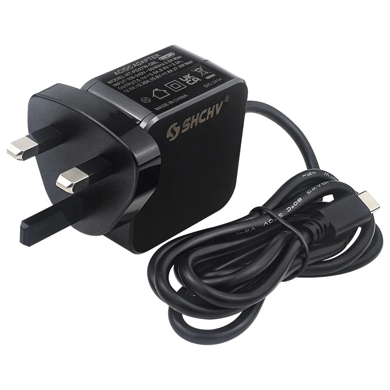 Raspberry Pi 5 Power Supply  27W 5.1V 5A USB Type C Charger Power Adapter EU US UK Plug Charger for Raspberry Pi 5 4B RPI 5