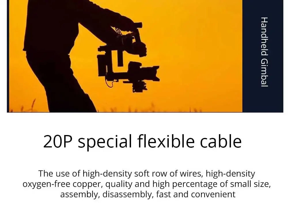 Ribbon Flat FPV HDTV-compatible Cable HDMI-4K HD Male Female 90 Degree Adapter 5cm-1m FPC Pitch 20pin Aerial Photograph FFC Wire