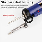 LUXIANZI Electric Suction Tin Gun Powerful Desoldering Pump Hand Welding Tools Removal Vacuum Soldering Sucker Pen Desolder