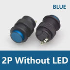 5pcs R16-503 Self-locking Momentary Switch 4Pin Latching Self-reset ON-OFF 16mm Push Button Switch with LED Light