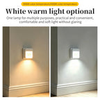 Motion Sensor Plug in Night Light 5 Brightness Dimmable LED Lamp for Bedroom Hallway Stairs Lighting 100-240V