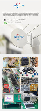 10PCS/LOT DIY SMA to IPX Splitter SMA Female to 1xMini MS156 +2x MHF4 RF4 Female RG178 RF1.13 Cable Antenna Jumper Pigtail