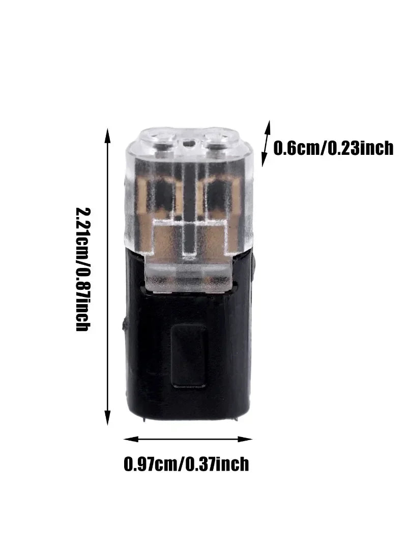 Waterproof  2 Pin Way Plug Car Electrical Connector Wire Cable Automotive Electrical Connectors Strip Terminal Connection