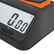 LEAP PQ9917 Chess Clock Digital Chess Timer for Board Game and Chess Timer with Bonus & Delay Count Down up Alarm Black/Orange