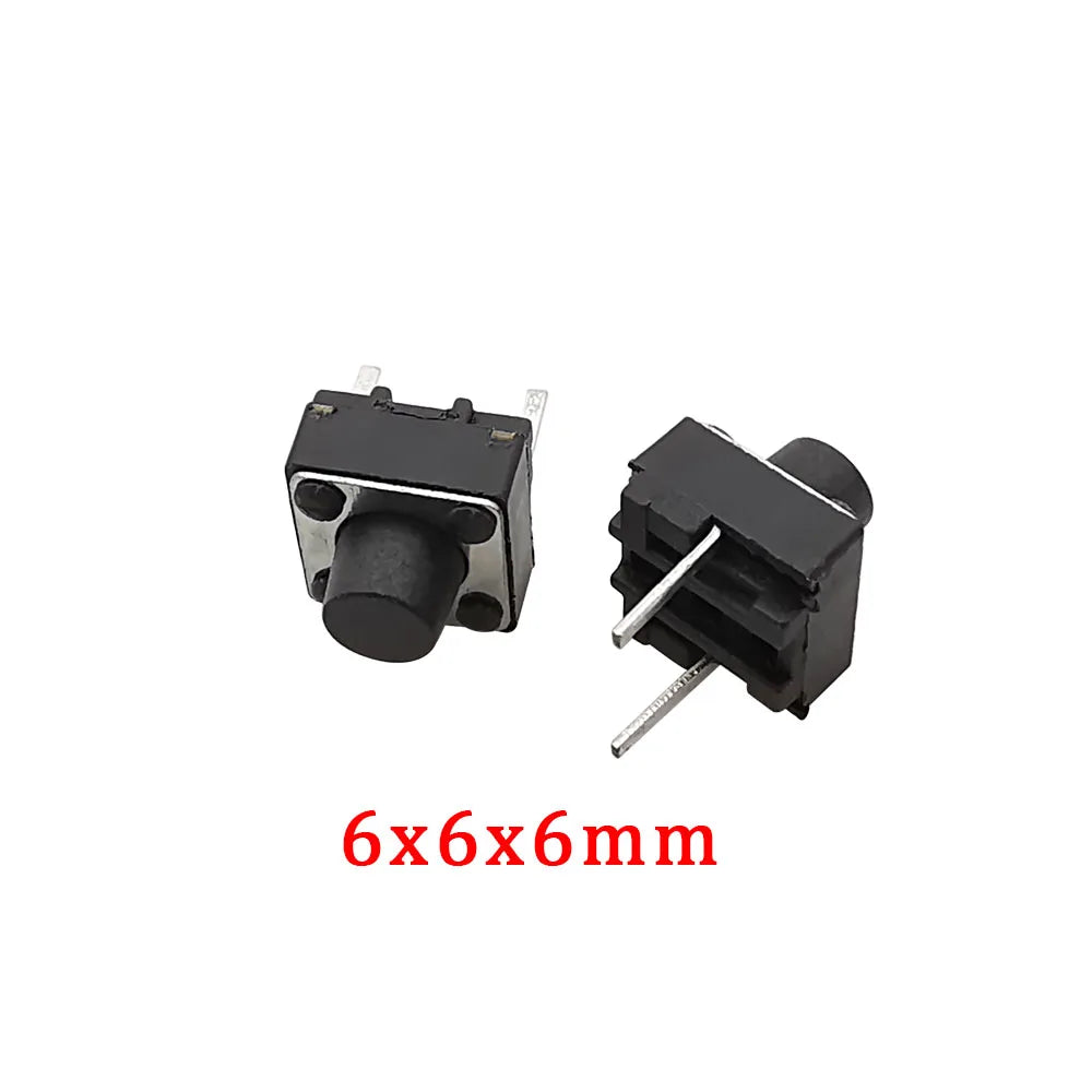 20/50/100 Pcs Micro Tactile Switch Momentary Tact DIP Switch 2 Pin 6 X 6 mm Micro Touch Push Button Switch High 5 mm 6 mm 7 mm 8