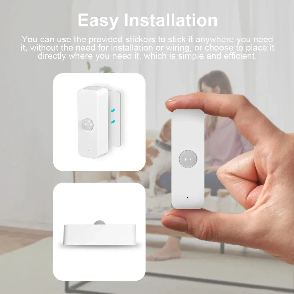 WiFi or Zigbee PIR Motion Sensor Tuya Smart Home Human Body Infrared Detector Security Smart Life Works With Alexa Google Home