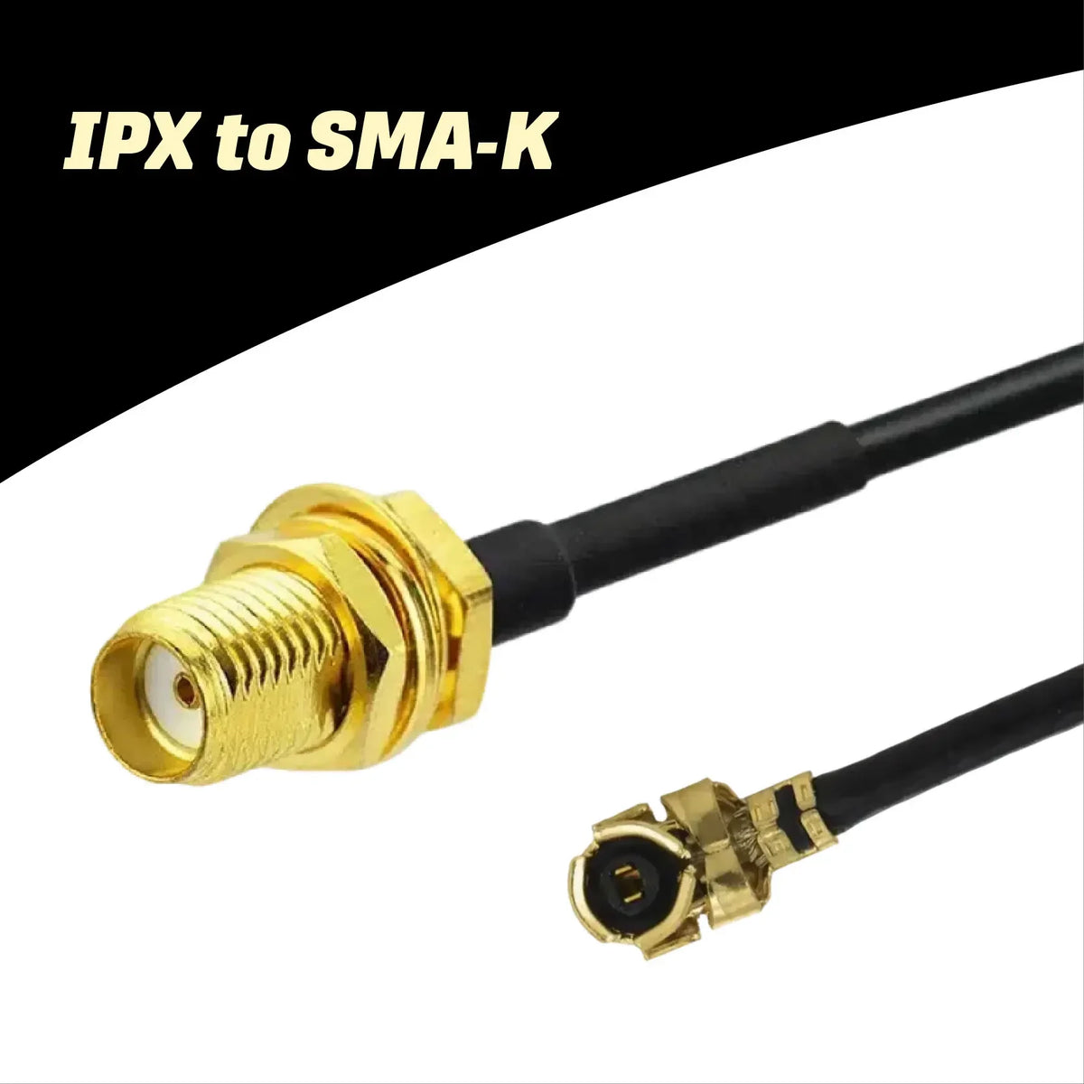 2Pcs 1.13 Cable SMA Female Connector To UFL/U.FL/ Low Loss Cable To (RP)SMA Pigtail WiFi Antenna Extension Cable