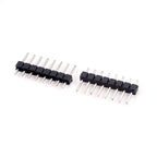 10/20PCS 1.0mm 1.27mm 2.0mm 2.54mm Pin Header Double Row Male 1/2~50P Breakaway PCB Board Connector Strip Pinheader 1*2/2P 6-50p