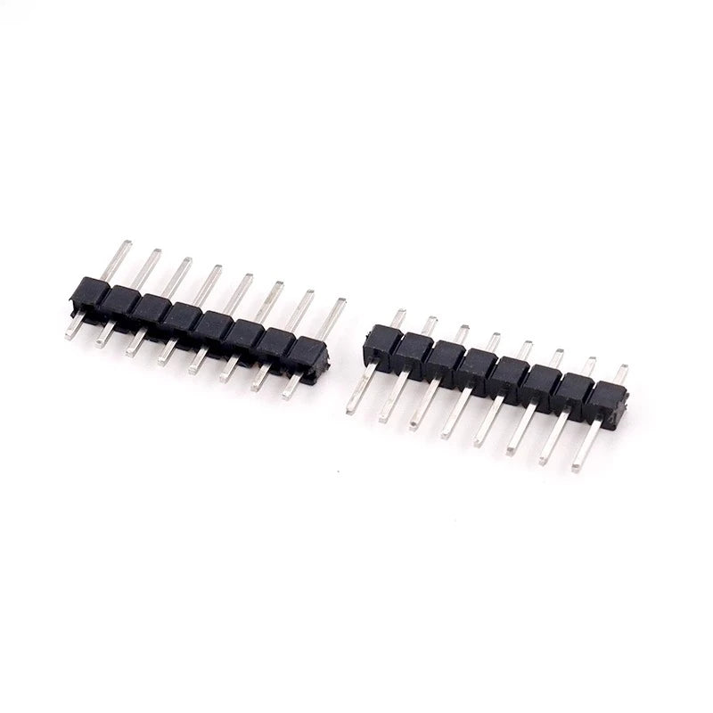 10/20PCS 1.0mm 1.27mm 2.0mm 2.54mm Pin Header Double Row Male 1/2~50P Breakaway PCB Board Connector Strip Pinheader 1*2/2P 6-50p