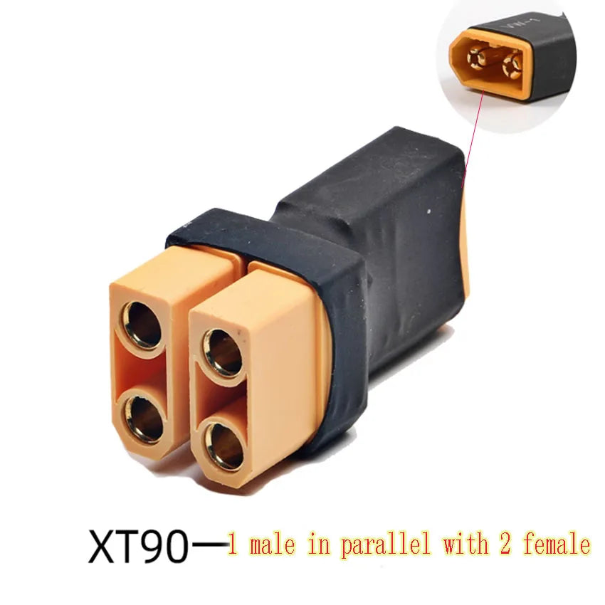 1/3/5PCS XT30 XT90 XT60 Parallel Adapter Connectors XT60 XT90 Series Connection Cable For RC Lipo Battery