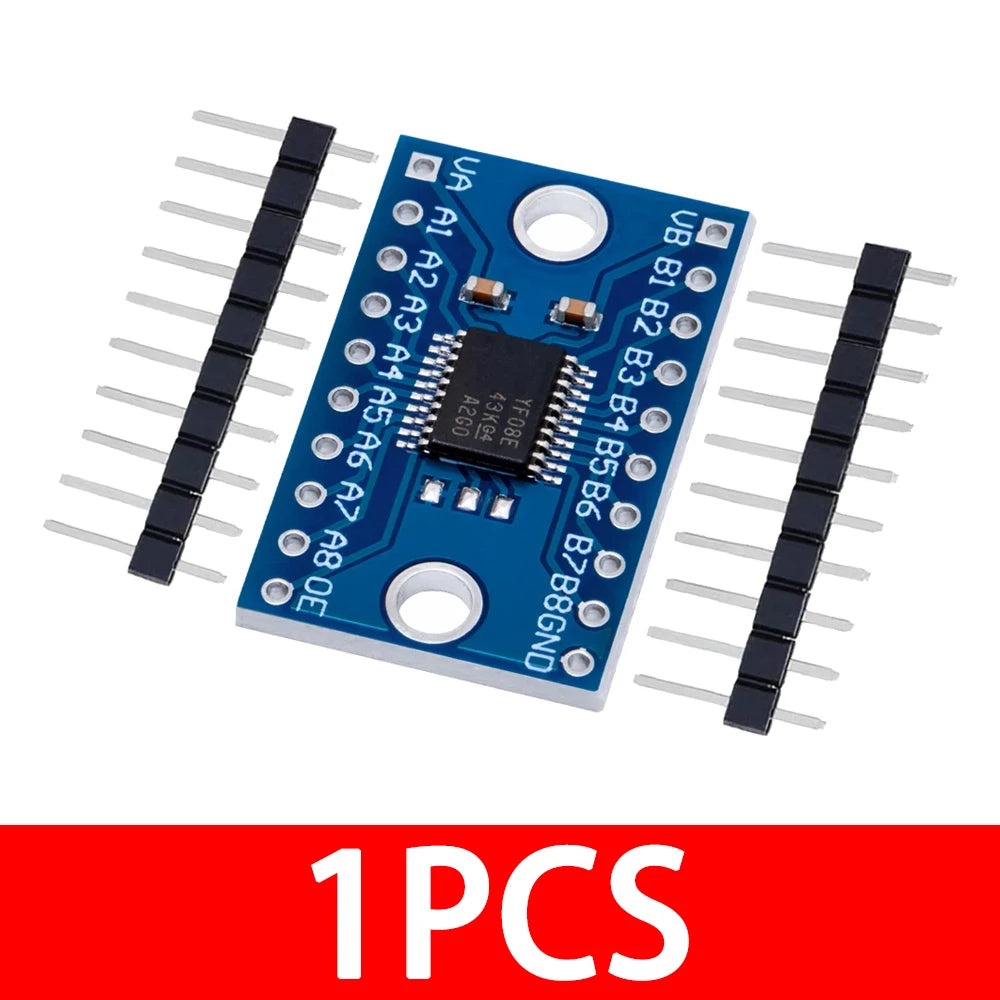 TXS0108E 8-Channel 1.4V-5.5V Bidirectional Logic Level Shifter with Auto-Direction Sensor 10Mbps High-Speed Voltage Converter